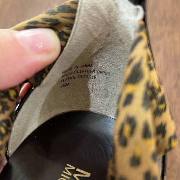 Michael Kors Berkley Cheetah Animal Print Zip Up Cone High Heel Sandals 9.5M - Picture 5 of 11
